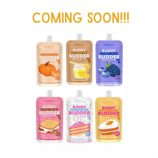 Buddy Budder Dog Safe Peanut Butter | 4oz Squeeze Pack